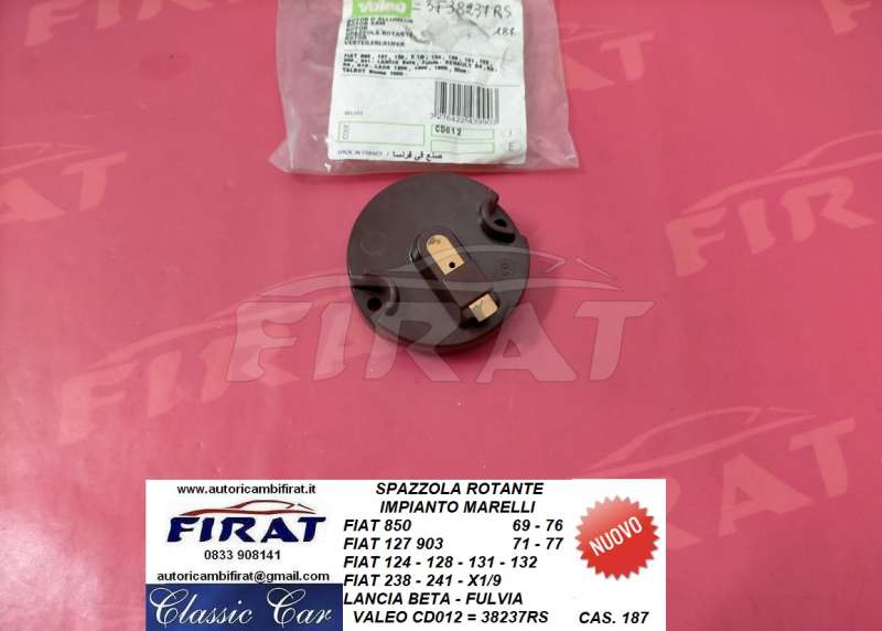SPAZZOLA ROTANTE FIAT 850 124 127 128 BETA FULVIA (CD012)